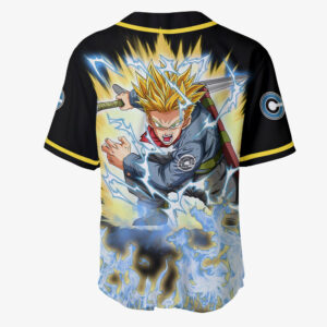 Trunks Super Saiyan Jersey Shirt Custom Dragon Ball Anime Merch Clothes 5