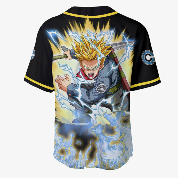 Trunks Super Saiyan Jersey Shirt Custom Dragon Ball Anime Merch Clothes 3