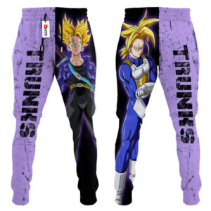 Trunks Super Saiyan Joggers Dragon Ball Custom Anime Sweatpants 7