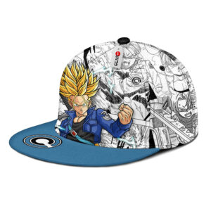 Trunks Super Saiyan Snapback Hat Custom Dragon Ball Anime Hat Mix Manga 6