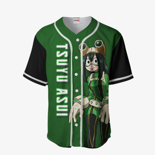 Tsuyu Asui Jersey Shirt Custom My Hero Academia Anime Merch Clothes 2