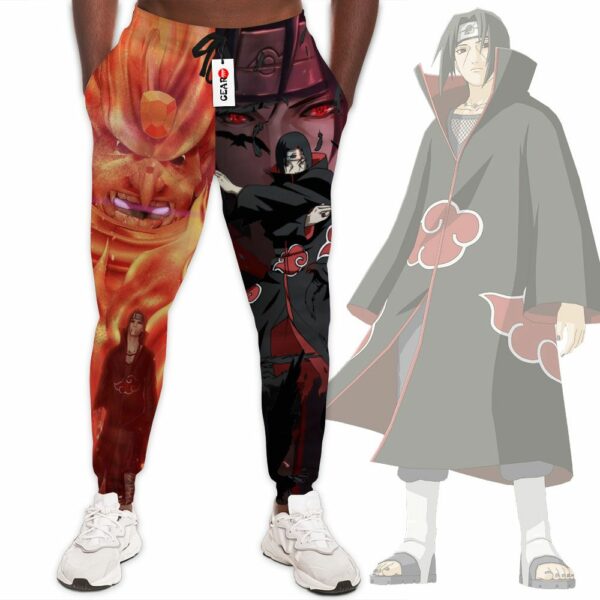 Uchiha Itachi Sweatpants Custom Anime NRT Jogger Pants Merch 1