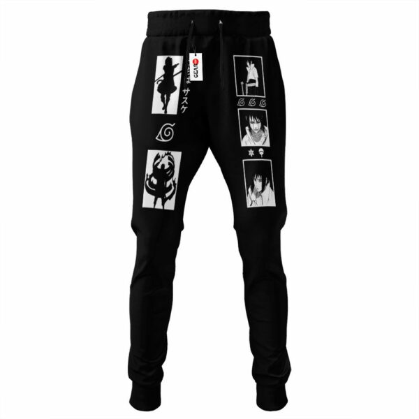 Uchiha Sasuke Jogger Pants Custom Anime NRT Sweatpants Merch 1