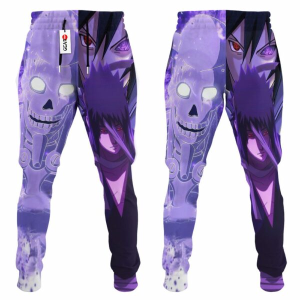 Uchiha Sasuke Sweatpants Custom Anime NRT Jogger Pants Merch 4