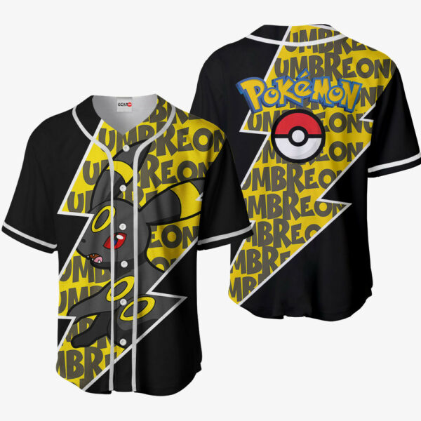 Umbreon Jersey Shirt Custom Pokemon Anime Merch Clothes for Otaku 1