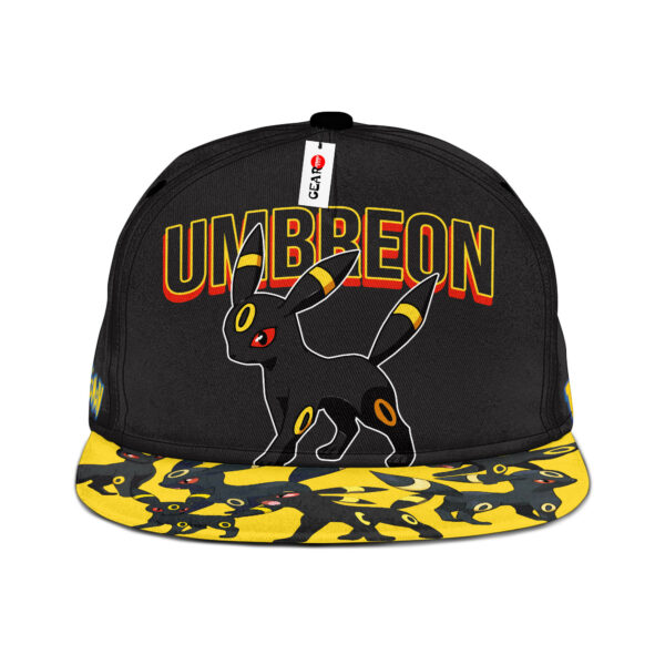 Umbreon Snapback Hat Custom Pokemon Anime Hat Gift For Otaku 1