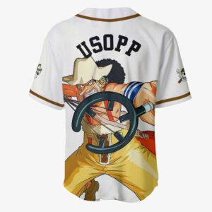 Usopp Jersey Shirt One Piece Custom Anime Merch Clothes for Otaku 5