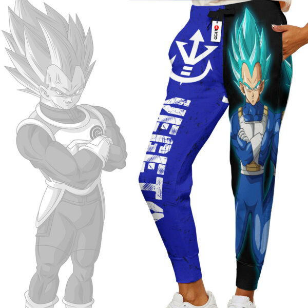 Vegeta Blue Joggers Dragon Ball Custom Anime Sweatpants 2