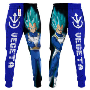 Vegeta Blue Joggers Dragon Ball Custom Anime Sweatpants 7