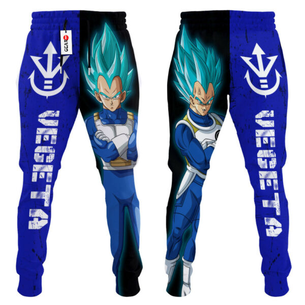 Vegeta Blue Joggers Dragon Ball Custom Anime Sweatpants 4