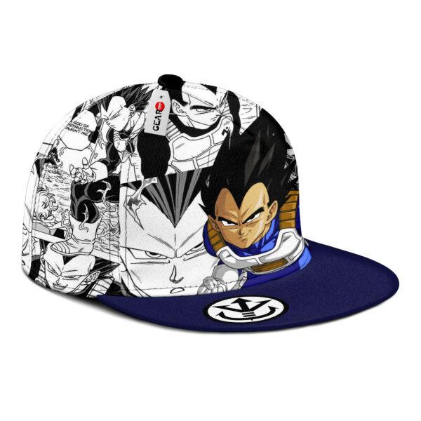 Vegeta Snapback Hat Custom Dragon Ball Anime Hat Mix Manga 2