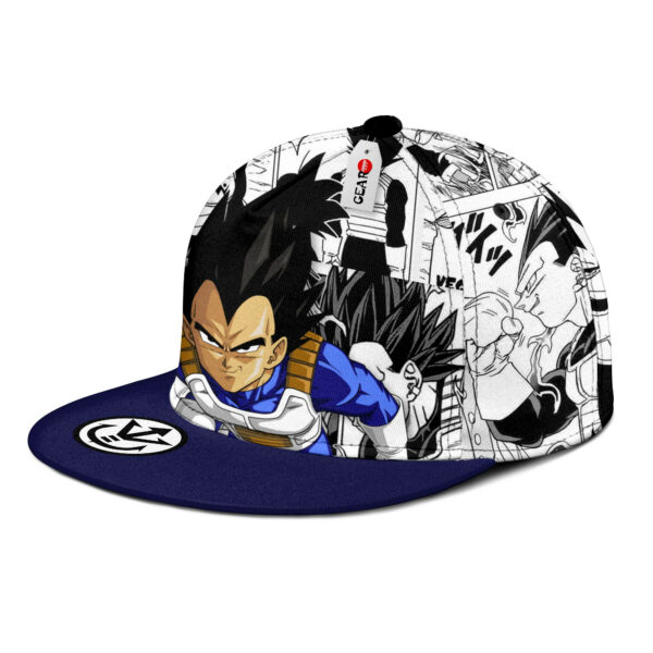 Vegeta Snapback Hat Custom Dragon Ball Anime Hat Mix Manga 3