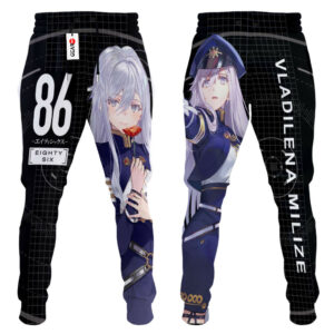 Vladilena Milize Joggers 86 Eighty Six Custom Anime Sweatpants 7