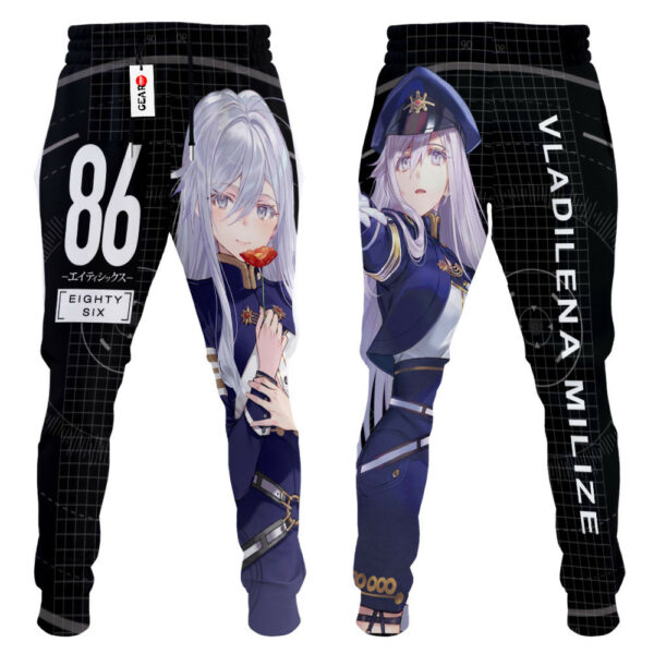 Vladilena Milize Joggers 86 Eighty Six Custom Anime Sweatpants 4