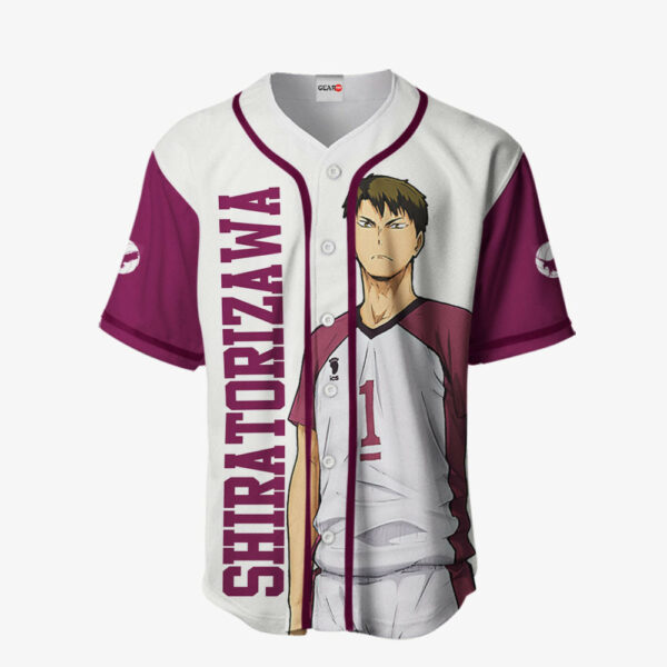 Wakatoshi Ushijima Jersey Shirt Haikyuu Custom Anime Merch Clothes 2