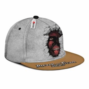 Wall Titan Snapback Hat Custom Attack On Titan Anime Hat 6