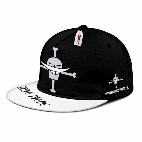 Whitebeard Pirates Hat Cap One Piece Anime Snapback Hat 2