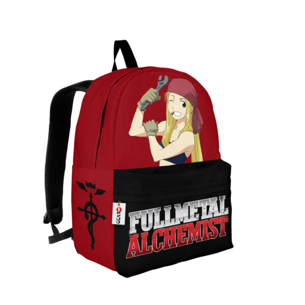 Winry Rockbell Backpack Custom Anime Fullmetal Alchemist Bag 2