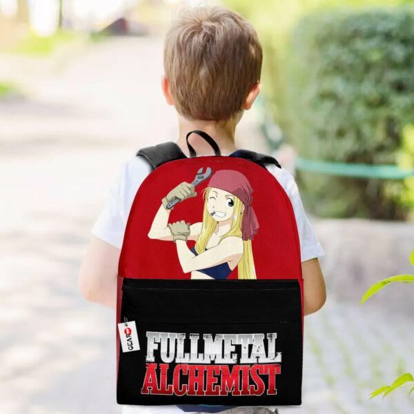 Winry Rockbell Backpack Custom Anime Fullmetal Alchemist Bag 3