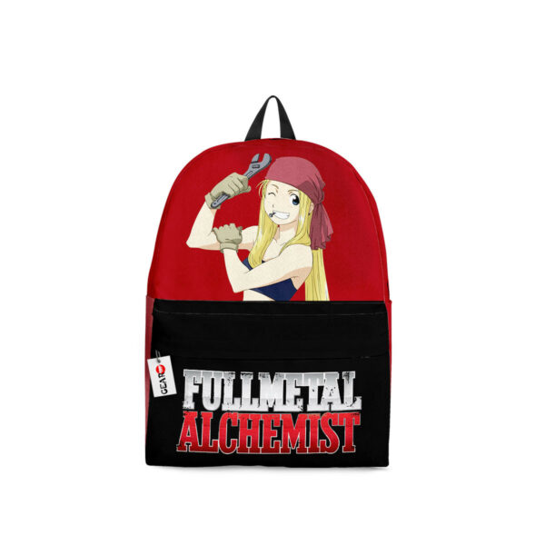 Winry Rockbell Backpack Custom Anime Fullmetal Alchemist Bag 1