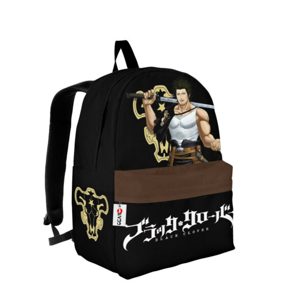 Yami Sukehiro Backpack Custom Black Clover Anime Bag for Otaku 2