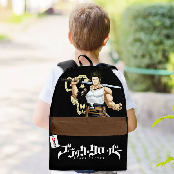 Yami Sukehiro Backpack Custom Black Clover Anime Bag for Otaku 3