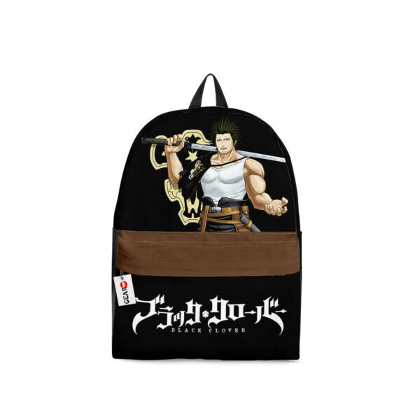 Yami Sukehiro Backpack Custom Black Clover Anime Bag for Otaku 1