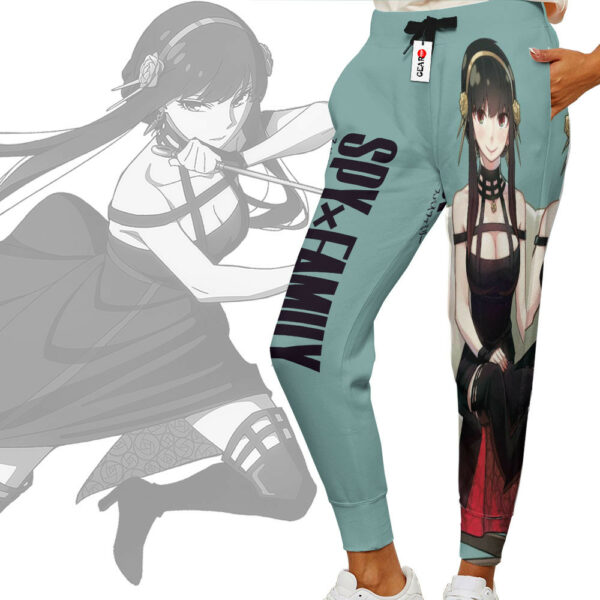 Yor Forger Joggers Custom Anime Spy x Family Sweatpants for Otaku 2