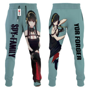 Yor Forger Joggers Custom Anime Spy x Family Sweatpants for Otaku 7