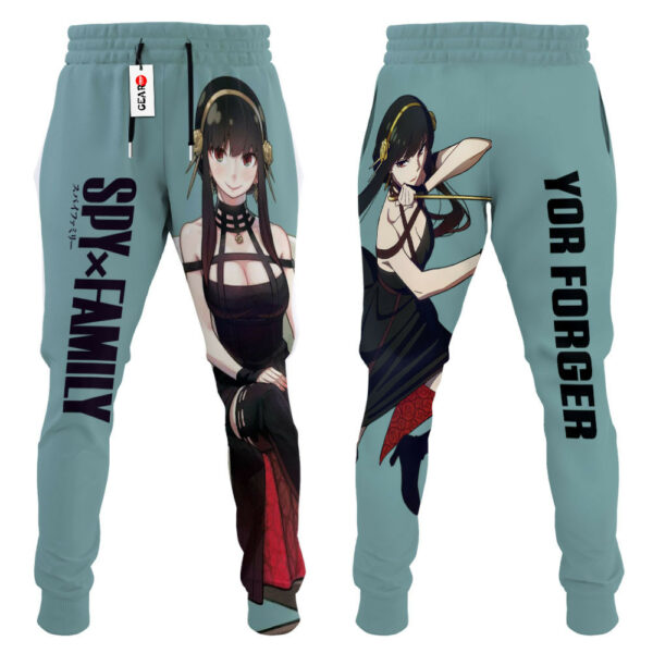 Yor Forger Joggers Custom Anime Spy x Family Sweatpants for Otaku 4