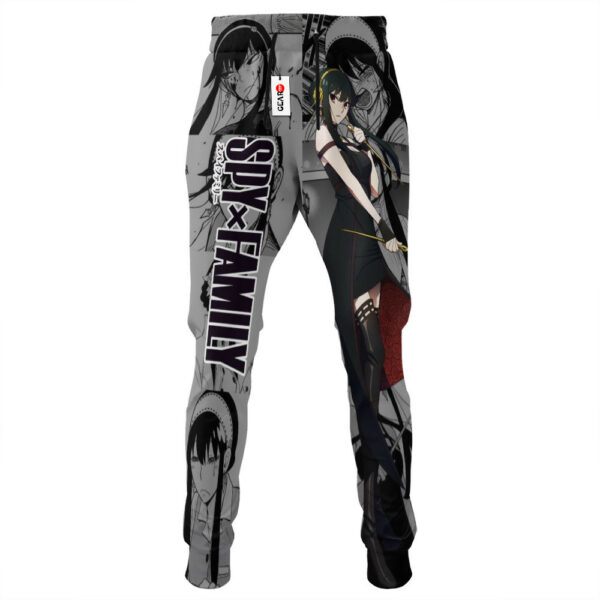 Yor Forger Joggers Custom Anime Spy x Family Sweatpants Mix Manga 3