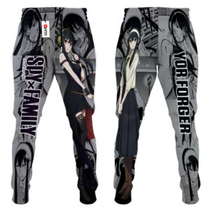 Yor Forger Joggers Custom Anime Spy x Family Sweatpants Mix Manga 7