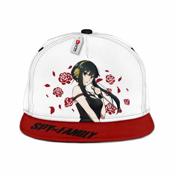 Yor Forger Snapback Hat Custom Spy x Family Anime Hat for Otaku 1