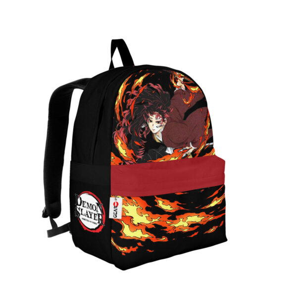 Yoriichi Tsugikuni Backpack Custom Anime Kimetsu Bag for Otaku 2