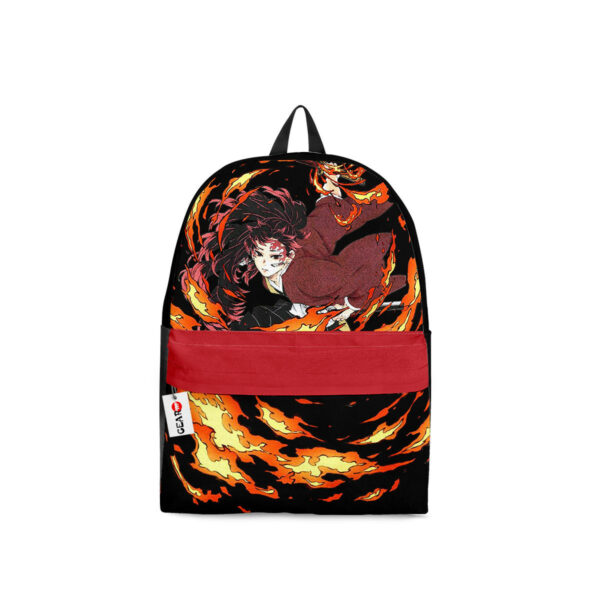 Yoriichi Tsugikuni Backpack Custom Anime Kimetsu Bag for Otaku 1