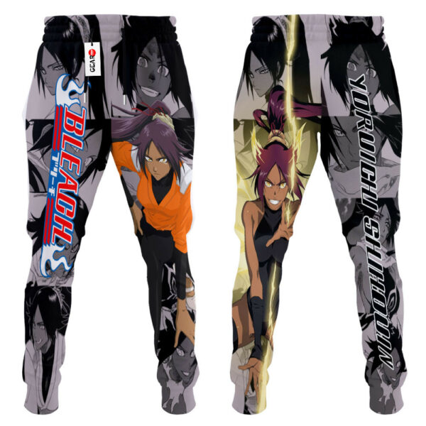 Yoruichi Shihouin Joggers BL Custom Anime Sweatpants Mix Manga 4