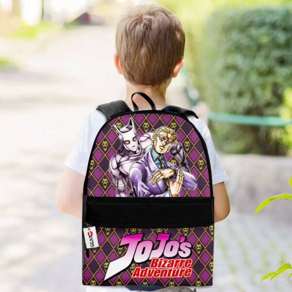 Yoshikage Kira Backpack Custom JJBA Anime Bag for Otaku 3