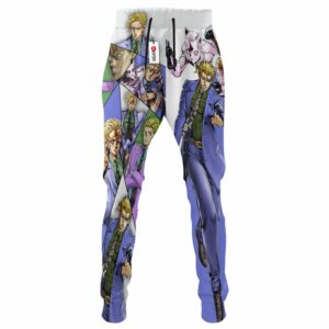 Yoshikage Kira Sweatpants Custom Anime JJBAs Joggers Merch 6