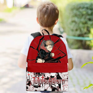 Yuji Itadori Backpack Custom Jujutsu Kaisen Anime Bag Mix Manga 5