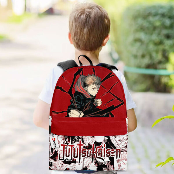 Yuji Itadori Backpack Custom Jujutsu Kaisen Anime Bag Mix Manga 3