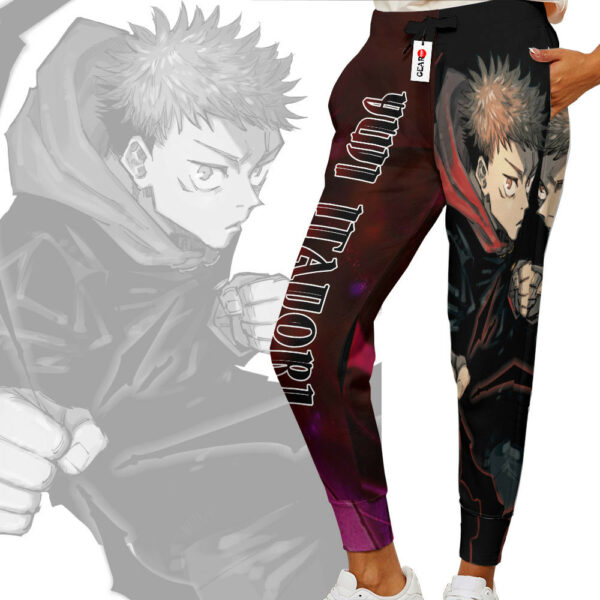 Yuji Itadori Joggers Custom Anime Jujutsu Kaisen Sweatpants 2