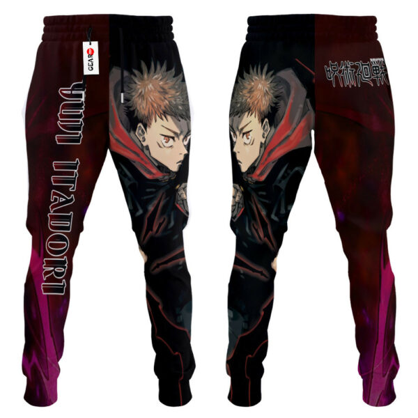 Yuji Itadori Joggers Custom Anime Jujutsu Kaisen Sweatpants 4