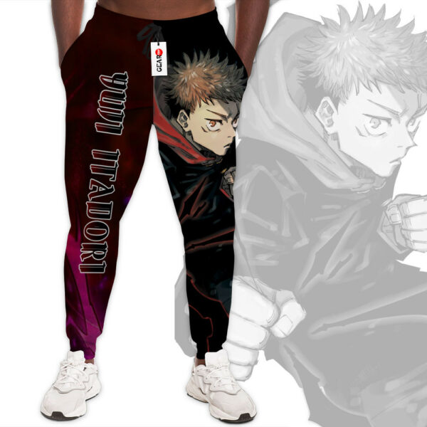 Yuji Itadori Joggers Custom Anime Jujutsu Kaisen Sweatpants 1