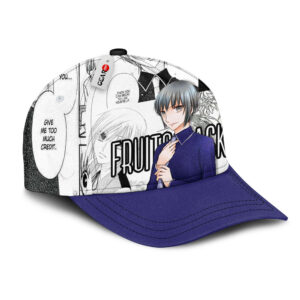 Yuki Sohma Baseball Cap Fruits Basket Custom Anime Hat Mix Manga 6