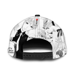 Yuki Sohma Baseball Cap Fruits Basket Custom Anime Hat Mix Manga 7