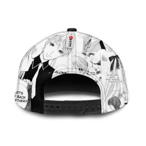 Yuki Sohma Baseball Cap Fruits Basket Custom Anime Hat Mix Manga 4