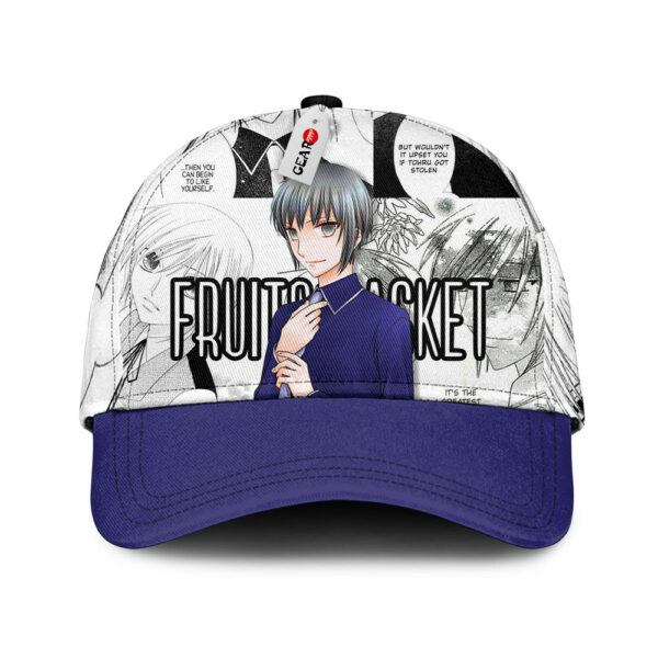 Yuki Sohma Baseball Cap Fruits Basket Custom Anime Hat Mix Manga 1