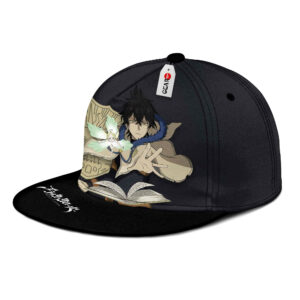 Yuno Grinberryall Snapback Hat Custom Black Clover Anime Hat for Otaku 6