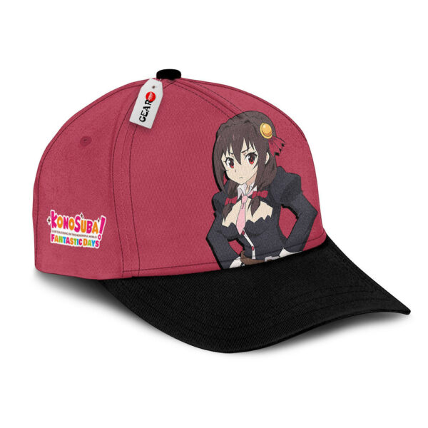 Yunyun Baseball Cap KonoSuba Custom Anime Hat for Otaku 2