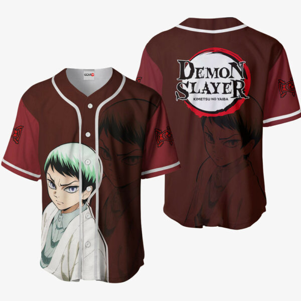 Yushiro Jersey Shirt Custom Kimetsu Anime Merch Clothes 1